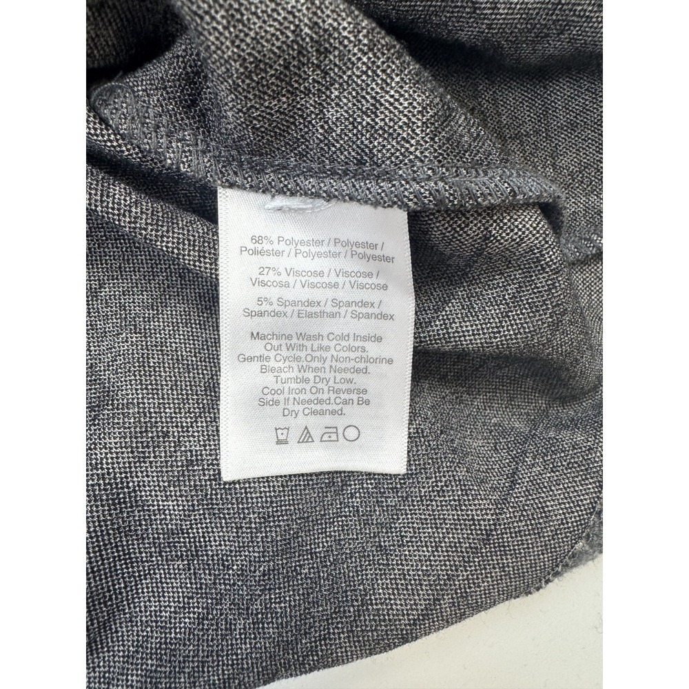 DKNY Shirt L/G Mens Can-Am Plaid Flannel Shirt in Grey & Tan - Picture 4 of 7